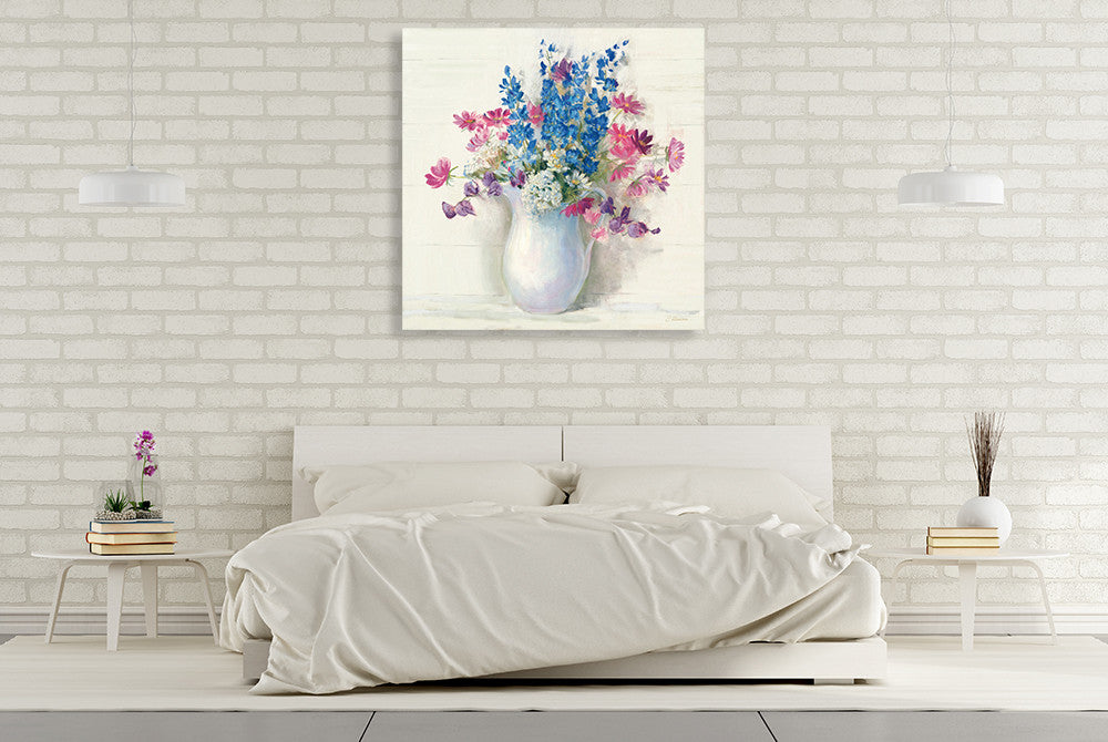 Bright Bouquet I Wall Art Print on the wall