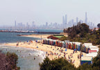 Brighton Beach Australia Wall Art Print