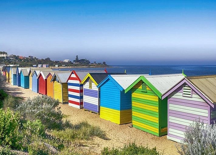 Brighton Beach Wall Art Print