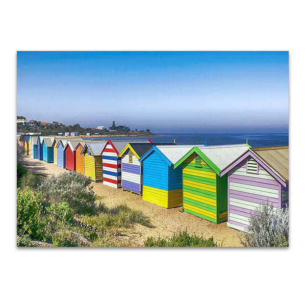 Brighton Beach Wall Art Print