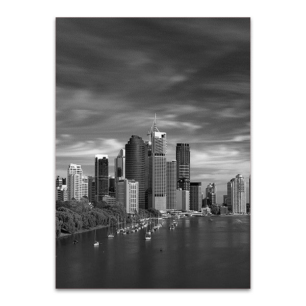 Brisbane City Australia Wall Art Print