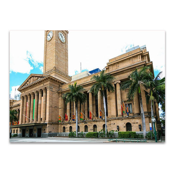 Brisbane City Hall Wall Art Print