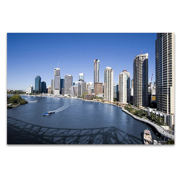 Brisbane Skyline Wall Print