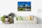 Brisbane Story Bridge Wall Art Print on the wall
