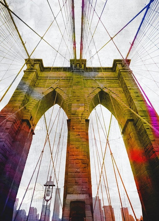 Brooklyn Bridge New York Wall Art Print