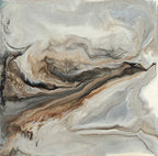 Brown Marble Wall Art Print