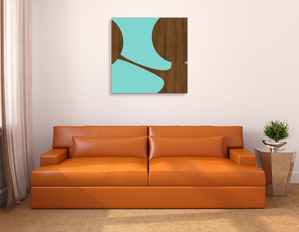 Bubble 9-2 Wall Art Print on the wall
