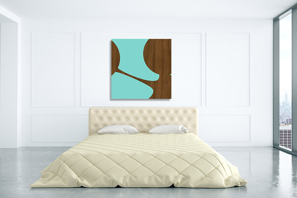 Bubble 9-2 Wall Art Print on the wall