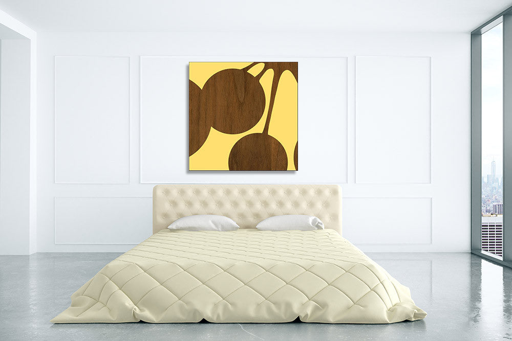 Bubble 9-5 Wall Art Print on the wall