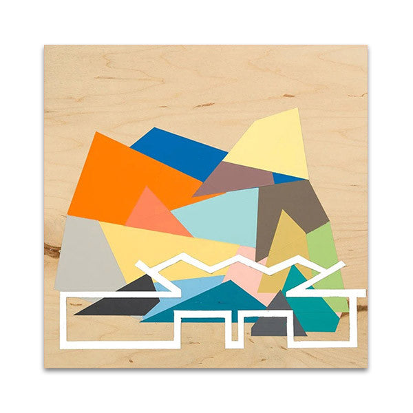 Building Silhouette III Wall Art Print