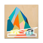 Building Silhouette II Wall Art Print