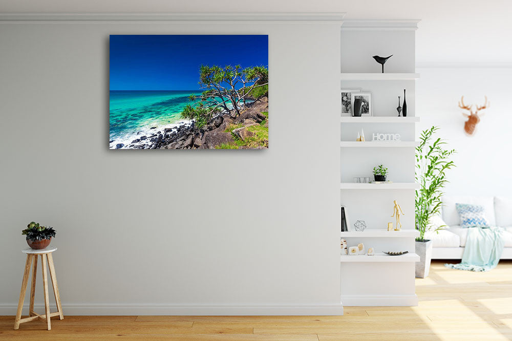 Burleigh Head National Park Wall Print on the wall