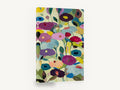 Poppies on Pale Green, colourful abstract poppies floral painting, floral canvas wall art print ready to hang