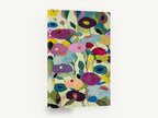 Poppies on Pale Green, colourful abstract poppies floral painting, floral canvas wall art print ready to hang