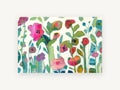 Garden Between the Cracks, floral canvas wall art print, front view