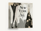 New York Style Legs, new york style fashion skyline, city canvas wall art print ready to hang
