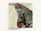 Brocade Pear Patchwork, patchwork pear brocade fabric kitchen, kitchen canvas wall art print ready to hang