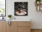 Tiger Stripe Robusta kitchen canvas print on the wall of a kitchen
