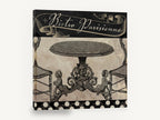 Bistro Parisienne Table, vintage parisian bistro table, stretched canvas wall art print ready to hang