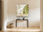 Chardonnay Grand Vin kitchen canvas print on the wall of a hallway