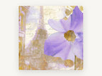 Lilac Bloom Over Paris, floral canvas wall art print, front view