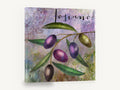 Toscano Olive Branch, olive branch toscano botanical kitchen, kitchen canvas wall art print ready to hang