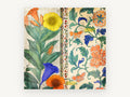 Garden Tango Panels, floral canvas wall art print, front view