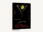 Chilled Olive Martini, olive martini cocktail typography bar, kitchen canvas wall art print ready to hang