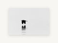 Heron Skimming Still Water, floral canvas wall art print, front view