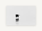 Heron Skimming Still Water, floral canvas wall art print, front view