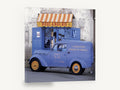 Honey Van Boulangerie, vintage french honey van photograph, stretched canvas wall art print ready to hang