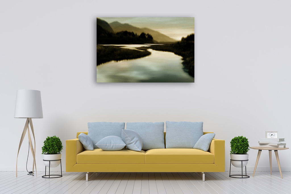Calm River I Wall Art Print