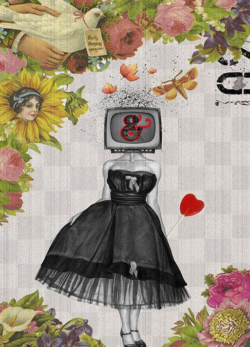 Candy Girl Wall Art Print