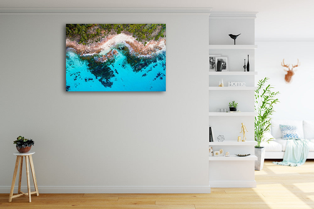 Cape Naturaliste Margaret River Wall Print on the wall