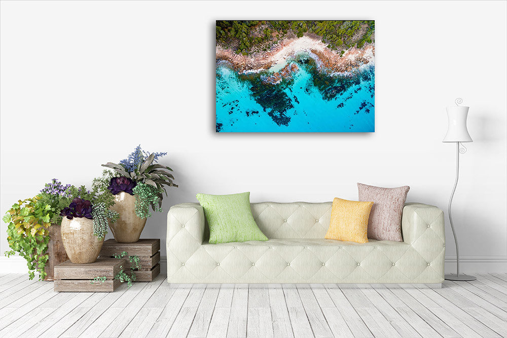 Cape Naturaliste Margaret River Wall Print on the wall