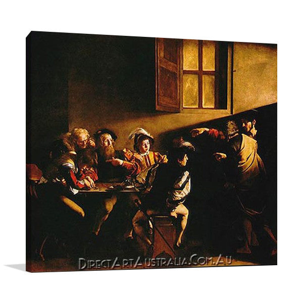Caravaggio | The Calling of Saint Matthew