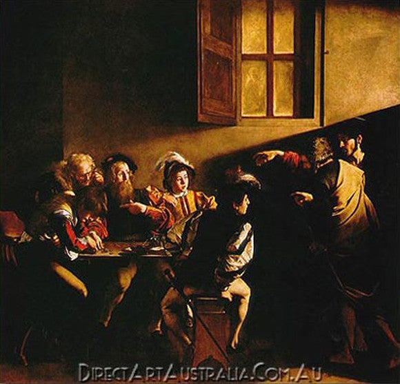 Caravaggio | The Calling of Saint Matthew