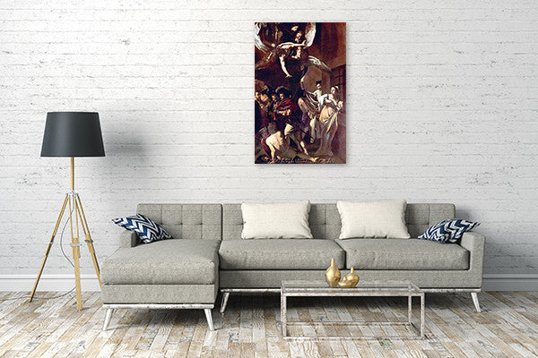 Caravaggio | The Seven Works of Mercy on the wall