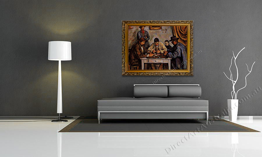 The Card Players 1 on the wall
