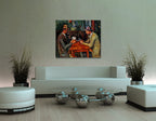 The Card Players 2 on the wall