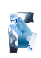 Cerulean Assemblage IV Wall Art Print 
