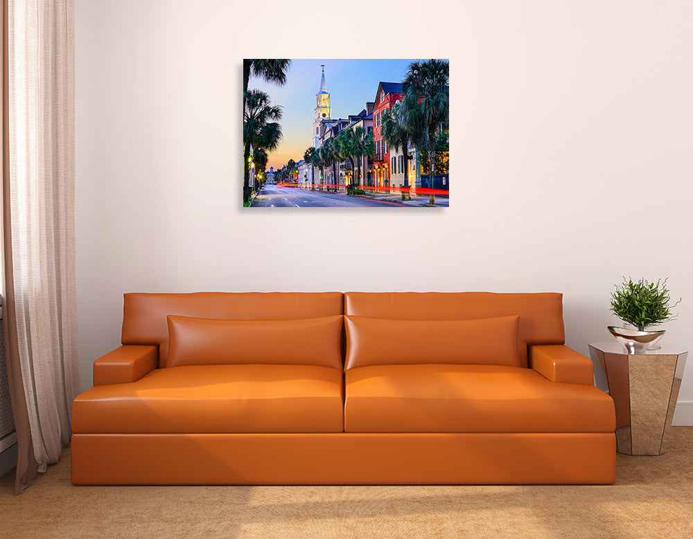 Charleston South Carolina Wall Print on the wall