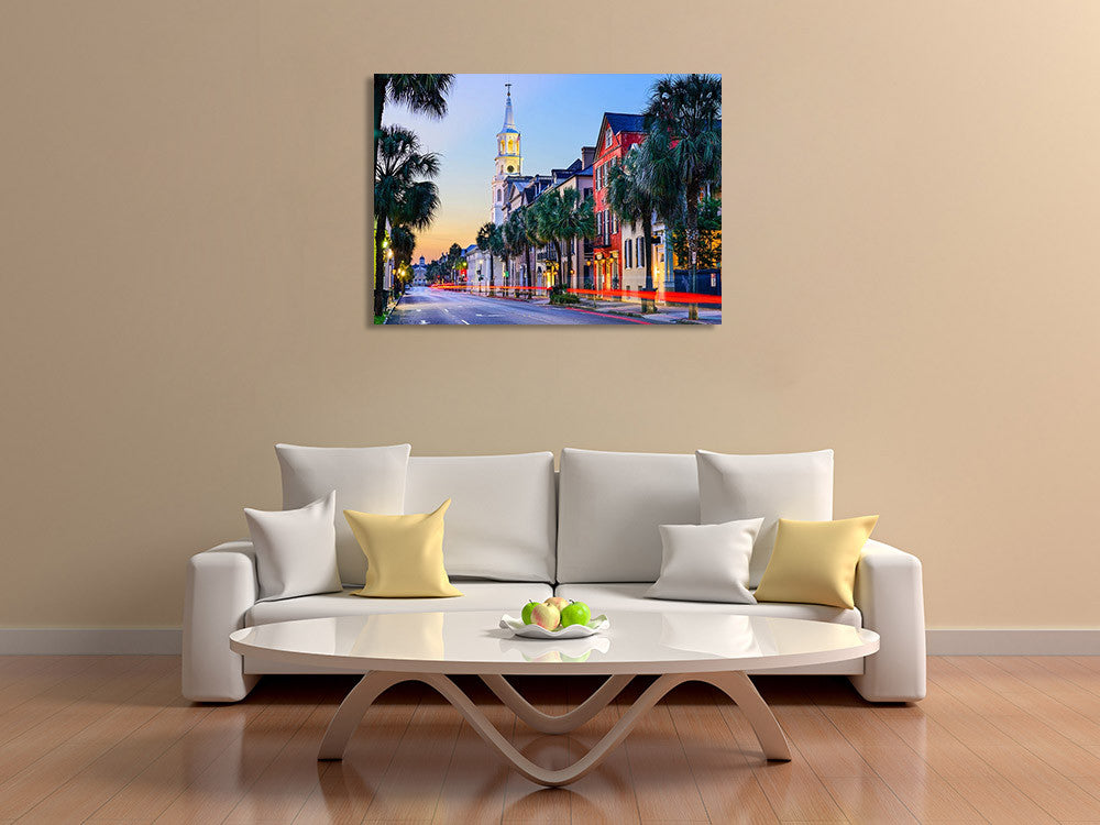 Charleston South Carolina Wall Print on the wall