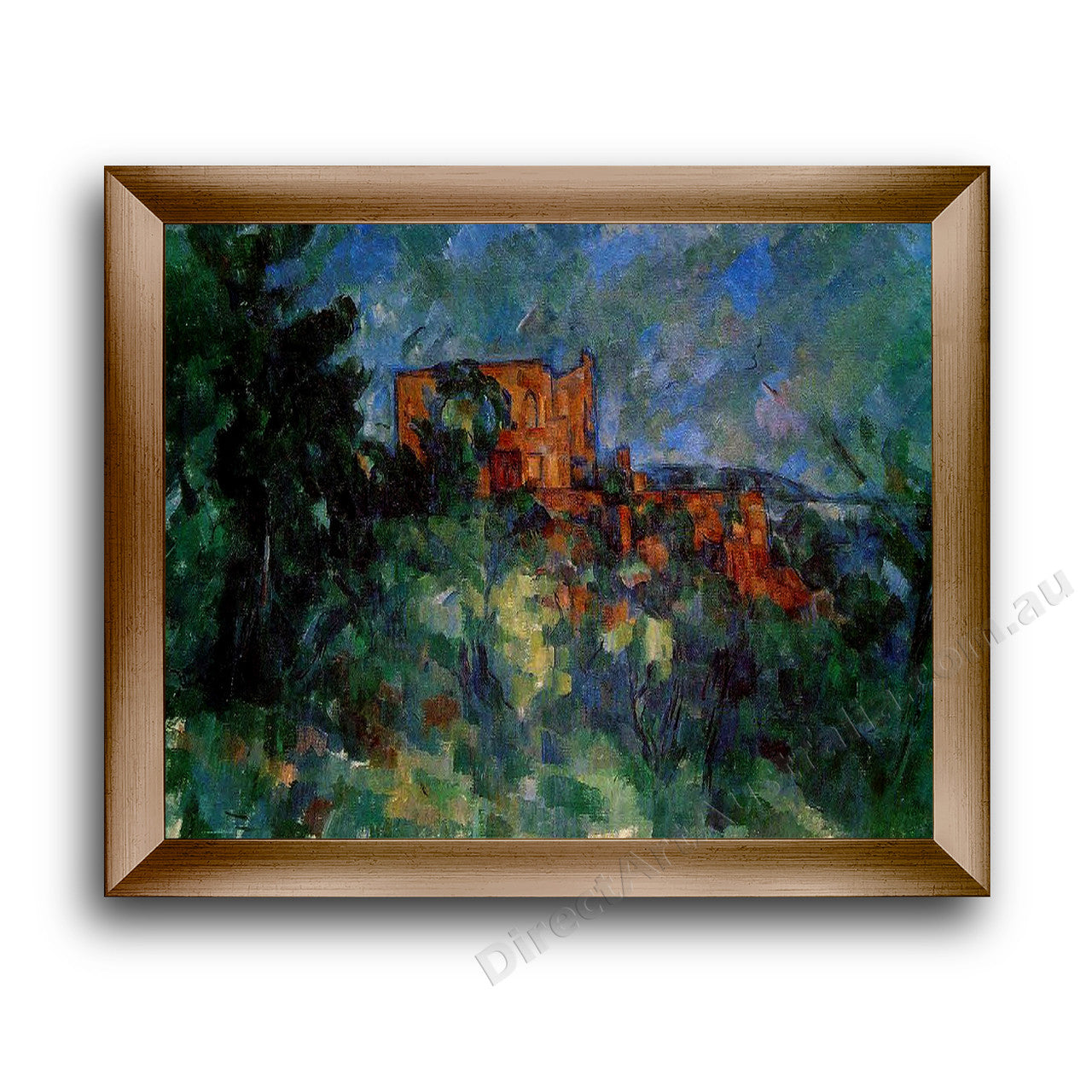 Modern Flat Gold Frame