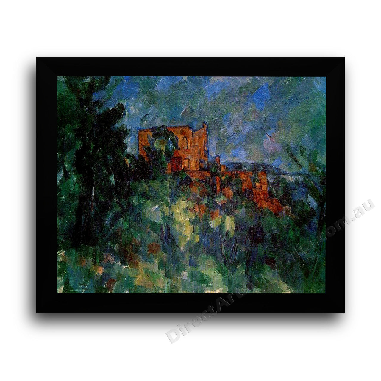Modern Flat Black Frame