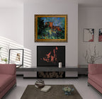 Chateau Noir on the wall