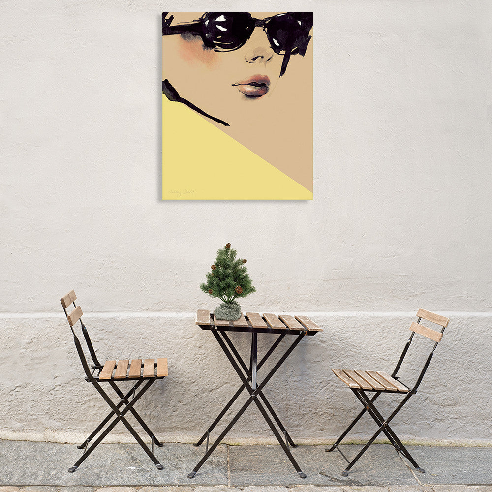 Chic Wall Art Print on the wall