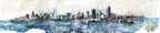 Chicago Skyline Wall Art Print
