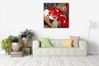 China Red I Wall Art Print on the wall