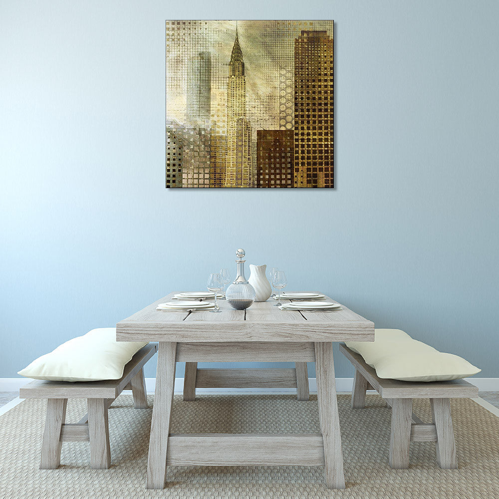 Chrysler Building Wall Art Print on the wall